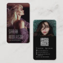 Recherche de performances cartes visite Actrice