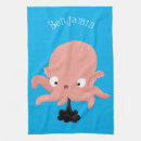 Zoek naar octopus keuken handdoeken Schattig
