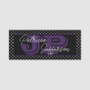 Recherche de pourpre blanc noir Monogrammé