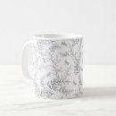 Recherche de motif linéaire tasses Noir et blanc