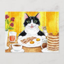 Recherche de petit déjeuner cartes postales Café