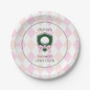 Recherche de anniversaire golf assiettes en papier Sports