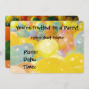 Recherche de colorful party invitations Festif