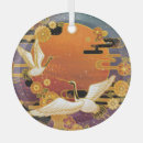 Recherche de grue japonaise ornements Fleur