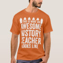 Zoek naar geschiedenisleraar tshirts Grappig