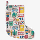 Recherche de nourriture chaussette de noël Café