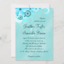 Recherche de aqua blue floral mariage invitations Pour eux