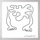 Recherche de noir et blanc abstrait posters Cool
