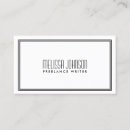 Recherche de elegance cartes visite Élégant