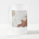 Recherche de feuille de feuille de chêne tasses Brun