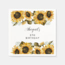 Zoek naar zonnebloem servetten Botanisch