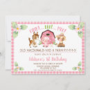 Recherche de moo invitations En vichy rose