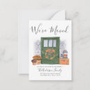 Recherche de porche invitations Nous avons déménagé