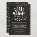 Recherche de de tableau noir mariage invitations Rustique