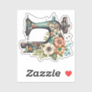 Recherche de machine à coudre autocollants Mignon