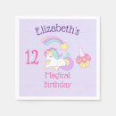 Zoek naar pastelkleurige servetten Eenhoorn