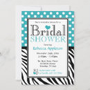 Recherche de douche nuptiale de zèbre invitations Chic