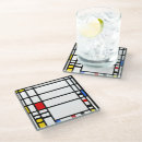Recherche de piet mondrian dessous de verres Couleurs primaires