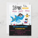 Recherche de bébé de pirate invitations Bleu