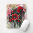 Recherche de pavots tapis souris Pavot rouge