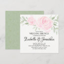Recherche de brunch de mariage invitations Rose