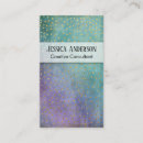 Recherche de feuille coloré cartes visite Unique