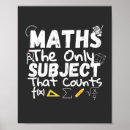 Recherche de classroom posters Mathematics