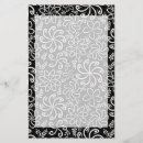 Zoek naar retro modern briefpapier Bloem