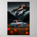 Zoek naar klassieke auto posters Muur