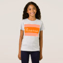 Recherche de orange enfant tshirts Coloré