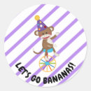 Recherche de rayures violettes autocollants Pour enfants