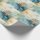 Recherche de bateau pirate papier cadeau Voile