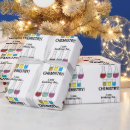 Recherche de chimie papier cadeau Scientifique