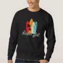 Recherche de surfboard pulls capuche Coucher de soleil