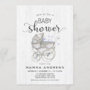 Recherche de bois blanc invitations Baby
