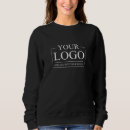 Zoek naar afbeelding hoodies Business company text logo