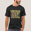 Recherche de anniversaire 1954 tshirts Rétro