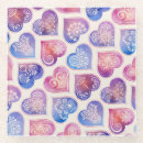 Zoek naar spiritualiteit onderzetters Mandala