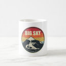 Recherche de montagne neige tasses Pente