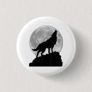 Recherche de lune de loup badges Chien