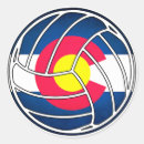 Recherche de volley autocollants Drapeau