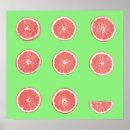 Zoek naar grapefruit kunst Groen