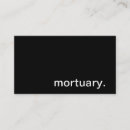 Recherche de mortuaire cartes visite Entrepreneur de pompes funèbres