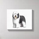 Recherche de old english sheepdog art Chien