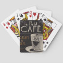 Recherche de tasse café de jeux de cartes Contemporain