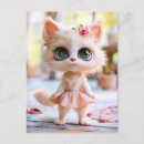 Recherche de chats roses cartes postales Pour enfants