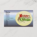 Recherche de joyeux noël cartes visite Vintage