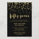 Recherche de partie noire dor invitations Typographie