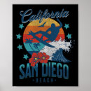 Zoek naar californië strand posters Rijd de golven