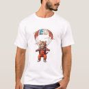 Recherche de parachutisme drôle tshirts Ciel